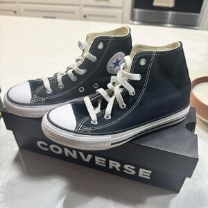 Converse Black and White High-Tops